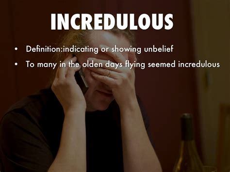 What Does Incredulous Mean in the Outsiders