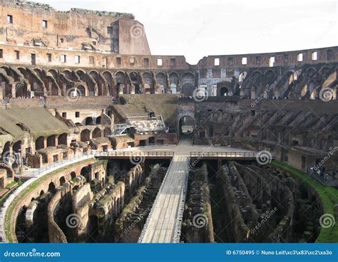 Inside Roman Colosseum Rome Royalty-Free Stock Photo | CartoonDealer ...