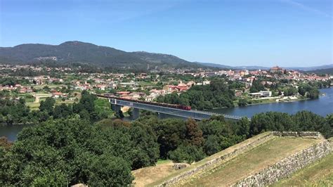 Train Crossing the Spain-Portugal Border - YouTube