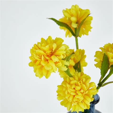 allen + roth 8.5-in Yellow Indoor Chrysanthemum Artificial Plant in the ...