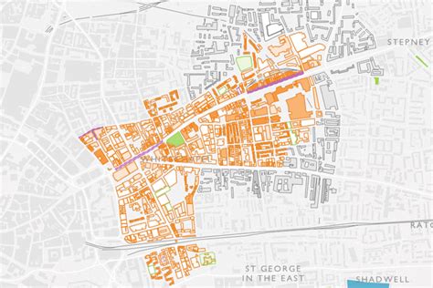 Every Building In Whitechapel Mapped And Described | Londonist