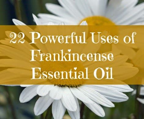 22 Powerful Uses of Frankincense Essential Oil