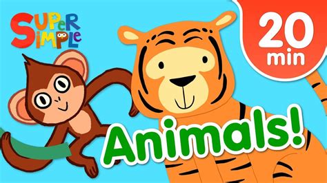 Our Favorite Animals Songs For Kids | Super Simple Songs - YouTube