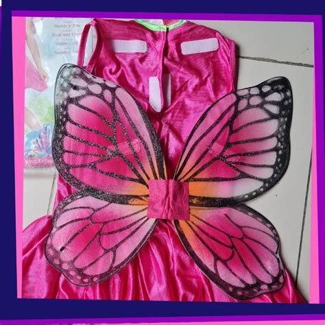 Barbie Mariposa Costume (5-7 years old), Babies & Kids, Babies & Kids Fashion on Carousell