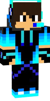 cool blue gamer boy | Nova Skin