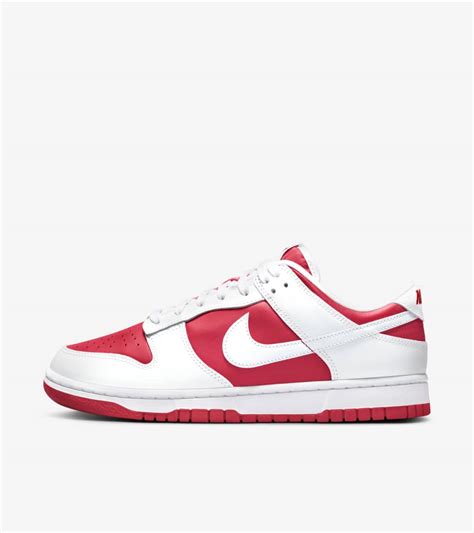 Dunk Low 'Championship Red' Release Date. Nike SNKRS