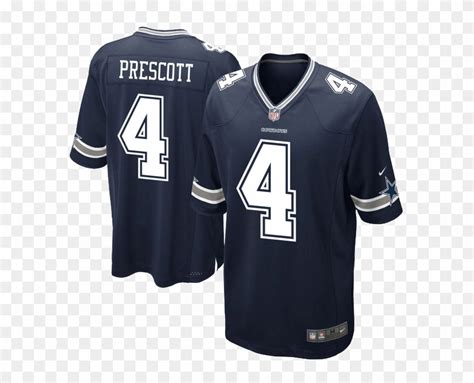 Dak Prescott Jersey - Dak Prescott Navy Jersey, HD Png Download - 600x600 (#1061688) - PinPng