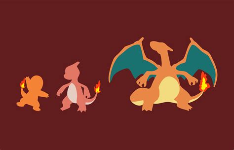 I was told you guys would appreciate this. Charmander evolution wallpaper [1920x1080] (x-post r ...