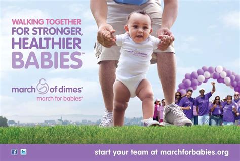 March for Babies - March of Dimes | March of dimes, Healthy babies ...