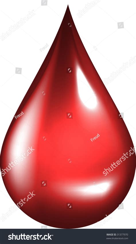 Blood Drop Illustration - 31377970 : Shutterstock