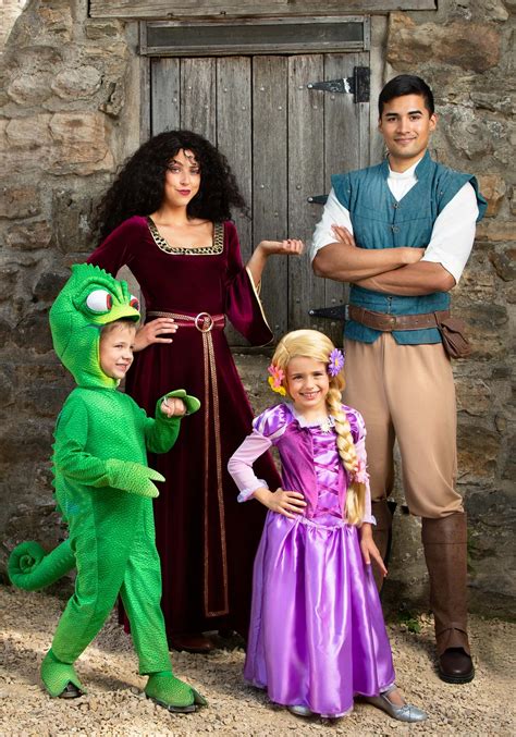 Child Disney Classic Rapunzel Costume | Disney Costumes | Rapunzel halloween costume, Family ...