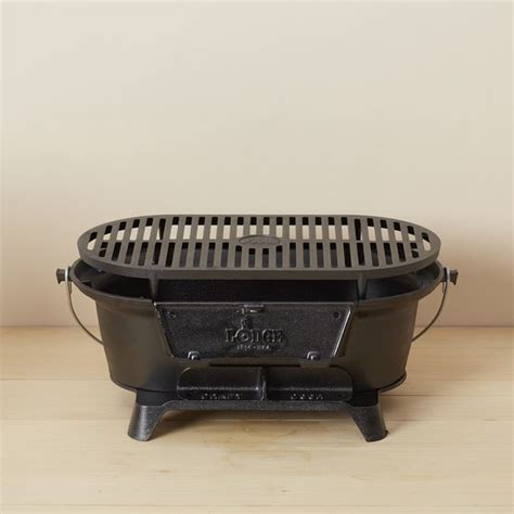 Lodge Cast Iron Hibachi Grill - Contemporary - BBQs - by West Elm