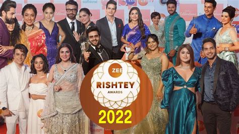 Zee Rishtey Awards 2022 Full Show | Zee TV Awards 2022 - Complete Video | Bollywood Television ...