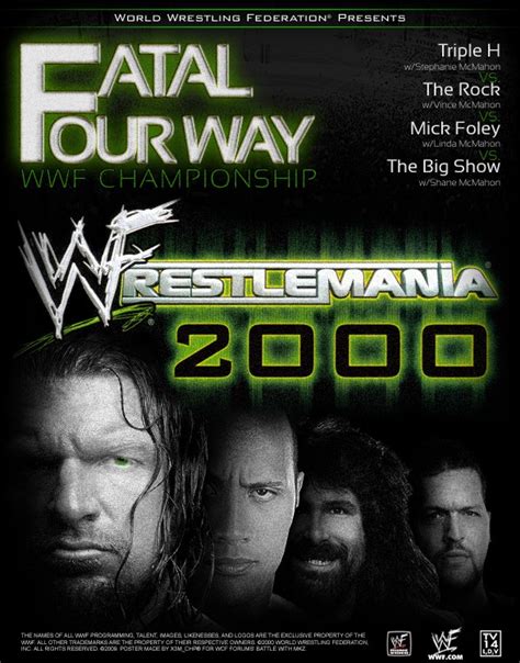 La historia de Wrestlemania: Wrestlemania 2000 - «A McMahon In Every ...