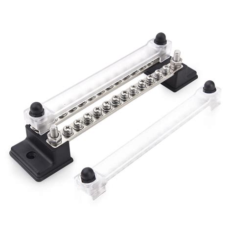 150A DC BusBar Block & Polycarbonate Cover for Car Boat Marine Ground ...