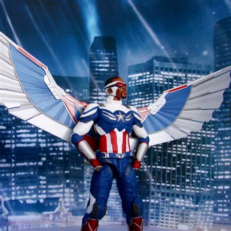 Marvel Select Captain America Falcon Sam Wilson Exclusive Figure Up for ...