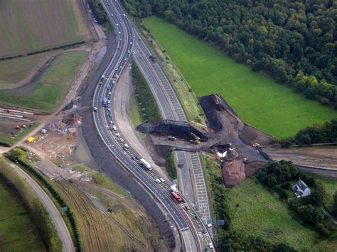 RAILSCOT | Road bypass enables construction of Borders Railway bridge [Railway Gazette]