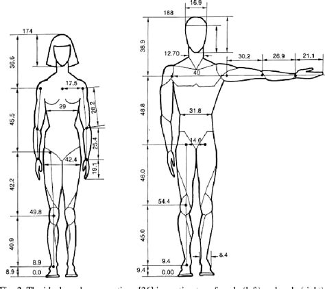 Figure 2 from Gender detection using 3D anthropometric measurements by Kinect | Semantic Scholar