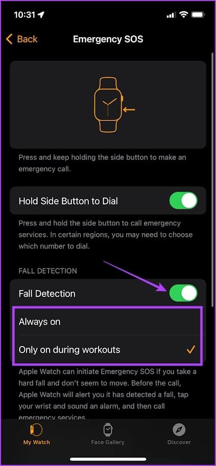 How to Set Up and Use Fall Detection on the Apple Watch - Guiding Tech