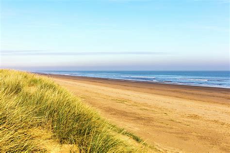 Mablethorpe Beach And Sea Photograph by Paul Thompson - Fine Art America