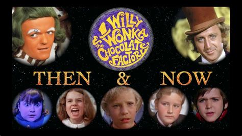 Willy Wonka and the Chocolate Factory Cast - Then and Now (2015) - YouTube