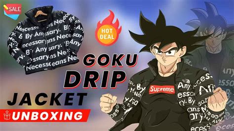 Goku Drip Jacket In Real Life (Unboxing) - YouTube