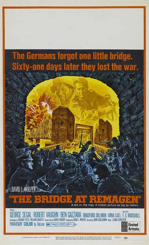 The Bridge at Remagen - movie POSTER (Style C) (27" x 40") (1969) - Walmart.com