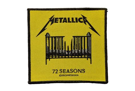 Metallica - 72 Seasons Square Woven Patch