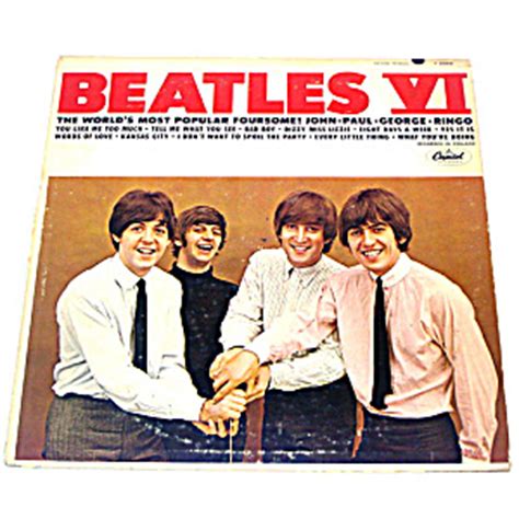 Beatles VI LP Vinyl Record Album Mono (Music - Vinyl Records) at Copperton Lane Antiques ...