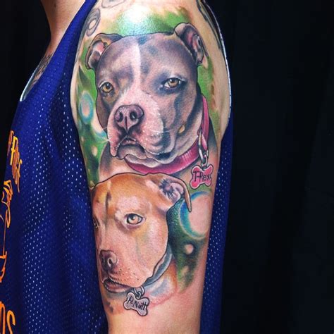 70+ Pitbull Tattoo Designs & Meanings - For the Dog Lovers (2019)