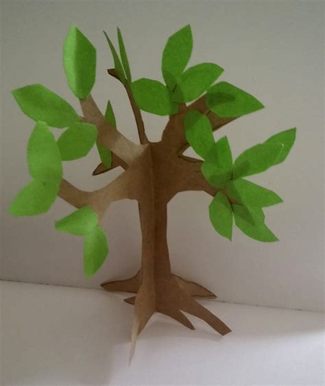 How to make an Easy Paper Craft Tree | Imagine Forest