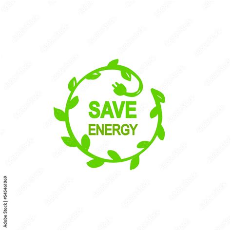 save energy vector badge logo icon Stock Vector | Adobe Stock