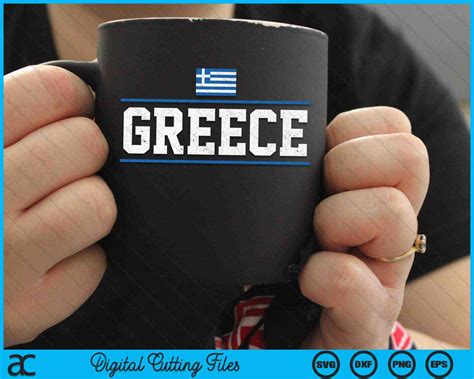 Greece Flag SVG PNG Digital Cutting Files – creativeusarts