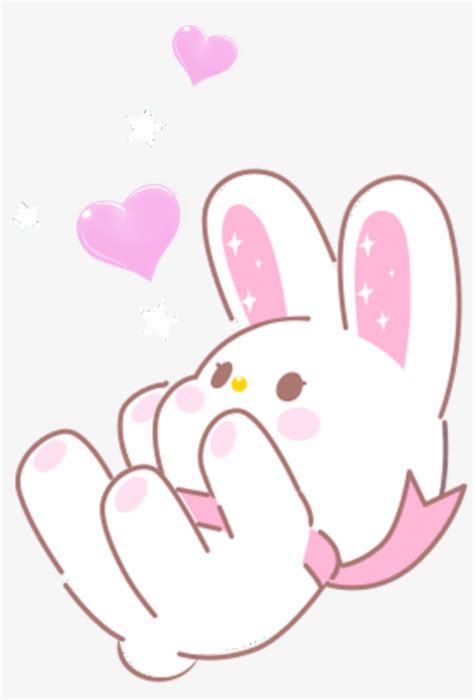 Bunny Sticker Months Ago Freetoedit Bunny Cute Soft - Cartoon - Free ...