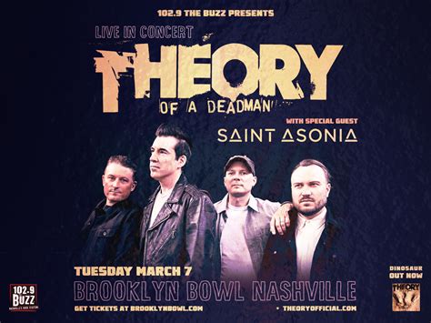 Theory of a Deadman | Brooklyn Bowl