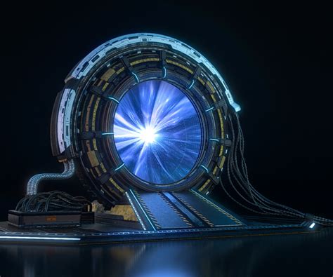 ArtStation - Scifi Portals Time Travel Devices | Resources