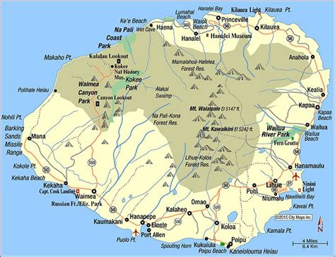 map of Kauai | Hawaii _ Kauai | Pinterest | Hawaii, Kauai hawaii and Vacation