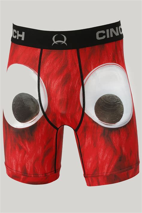 CINCH Jeans | Men's 6 Monster Boxer Briefs - Red