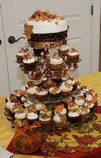 Fall Wedding Cupcake Tower | Pumpkin, Southern Buttermilk an… | Flickr