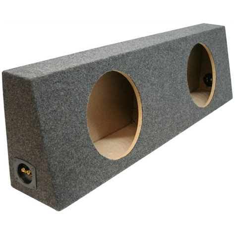 Car Audio Dual 12-Inch Reg Cab Truck Subwoofer Enclosure Speaker Bass Sub Box - Walmart.com ...