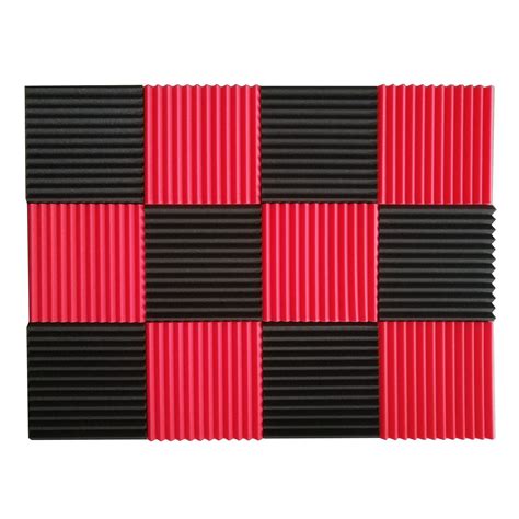 Soundproof Acoustic Studio Foam Wall Panels 12pcs– Zincera