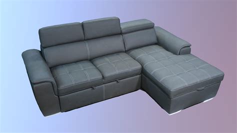 8228GY Sectional Sofa - Download Free 3D model by homelegance [0aeac4f] - Sketchfab