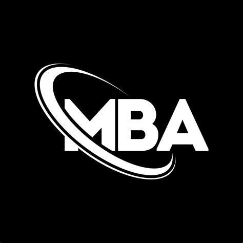 MBA logo. MBA letter. MBA letter logo design. Initials MBA logo linked with circle and uppercase ...