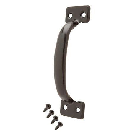 Everbilt 5-3/4 in. Black Door Pull-15449 - The Home Depot