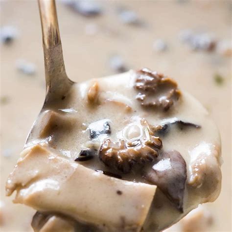 Cream of Wild Mushroom Soup Recipe