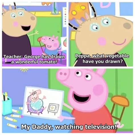 17 Times Peppa Pig Was Just An Absolute Savage | Peppa pig memes, Peppa ...