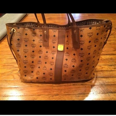 Mcm Large Tote | Mcm bag tote, Mcm bags, Large tote