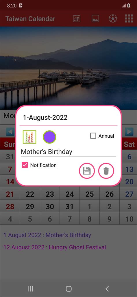 Taiwan Calendar APK for Android Download