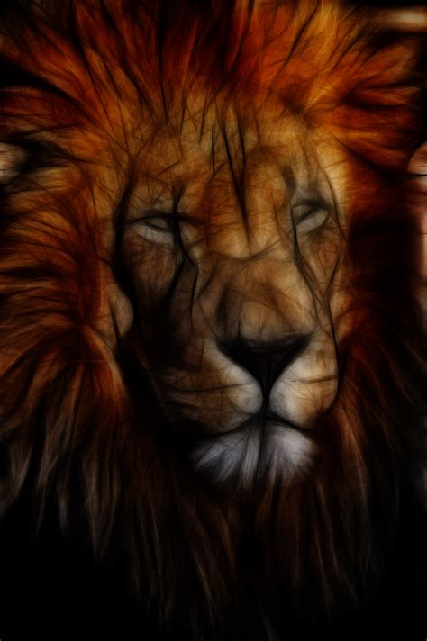 Fractal Lion by SiDiusBexter on DeviantArt