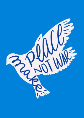 Make peace not war | STOP WAR 🇺🇦 🕊️ ☮️ ️ | Send real postcards online